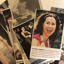 Minnie Driver Vintage & Modern Clippings Lot Of 20 Small Images And Ads