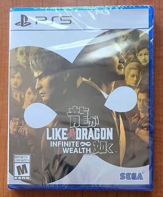 Like a Dragon Infinite Wealth - PlayStation 5 (PS5 - NEW)