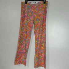 Vintage 90  s Ralph Ralph Lauren Paisley Print Beach Pants