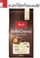 8 X 1KG Melitta Bella Crema Espresso Bohnen 100% Arabica