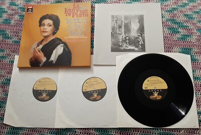 Bizet La Jolie Fille De Perth Germany import 3 LP box set Pretre DSC 3989 ex