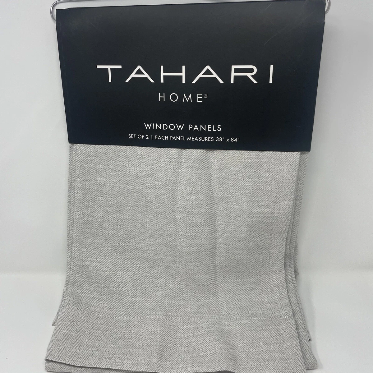 Cefa De Ventana Tahari Terciopelo Azul 42″x18″ – Tratamiento Art Déco Para Cualquier Habitación