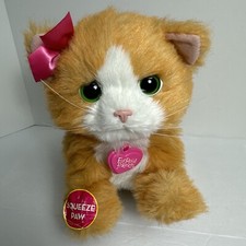 FurReal Friends Daisy Plays-With-Me Kitty by HASBRO Interactive Cat 2012 WORKS