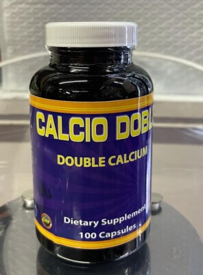 CALCIO DOBLE CORAL Y CITRATO MAGENESIO COLAGENO VITAMINA C D CALCIUM 100 CAPSULE