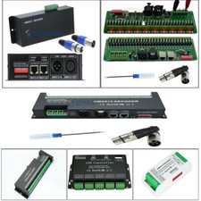 DMX512 3CH/4CH/6/12/30CH- RGB RGBW LED controller dmx decoder Dimmer Driver