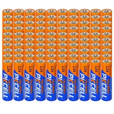 200pcs AAA Alkaline Batteries 1.5V K3A AM4 LR03 MN2400 4003 for Remote Control