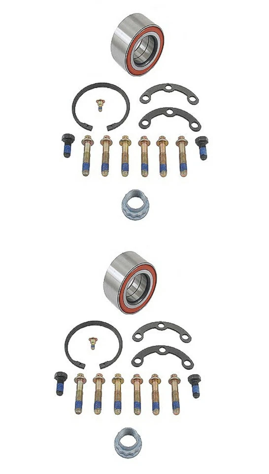 2 Kits de cojinetes de rueda trasera izquierda+derecha SCHAEFFLER para Mercedes algunos W124 W202 W208 Foto 2 de 4