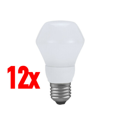12x Paulmann 883.26 Energy Saving Lamp Type CA 11W E27 Warm White 3000K Bulb Lamp