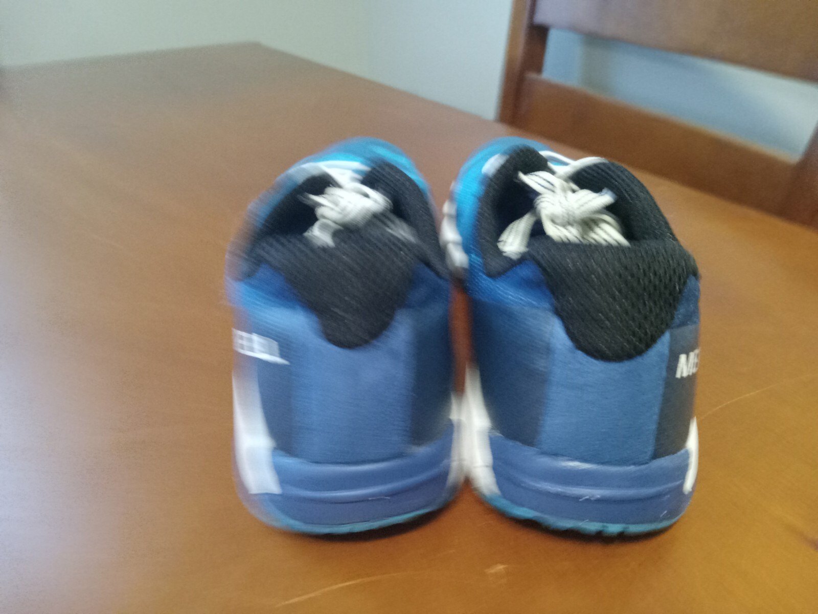 SAOLA Scarpe da ginnastica Merrell ML Bare Access blu stringate sportive da ragazzo taglia 12 5M