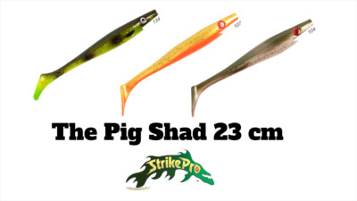 Strike Pro The Pig Shad 23 cm / 90 g./ Hecht / Farbauswahl