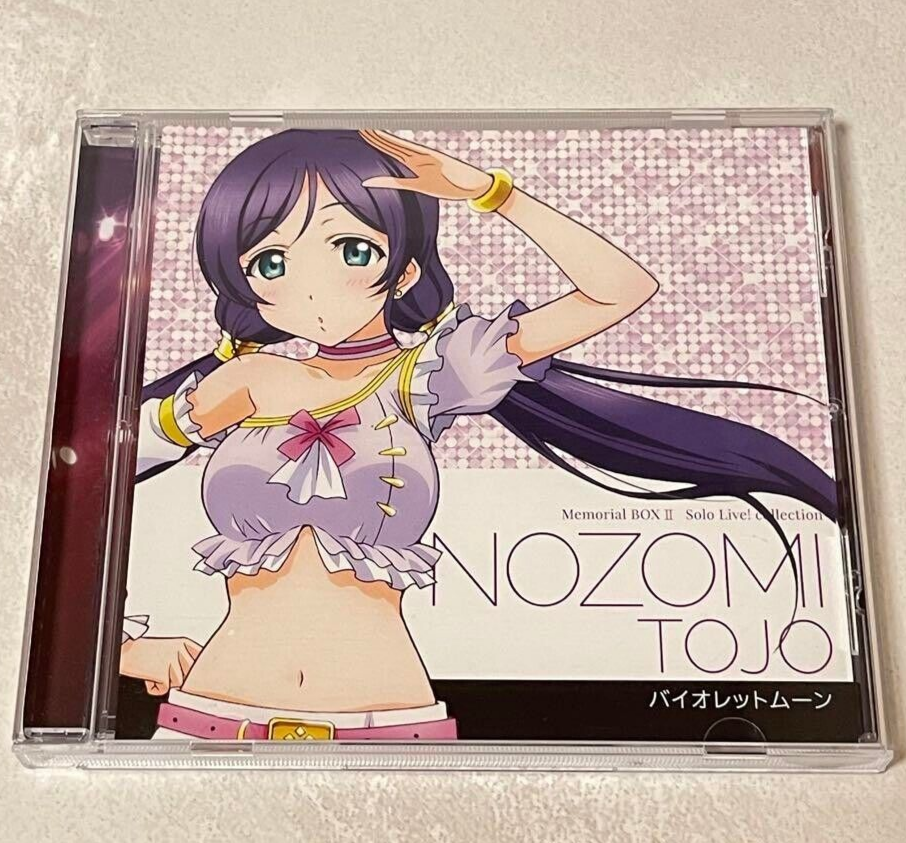 Love Live School Idol Project Solo Live II from μ's Tojo Nozomi CD