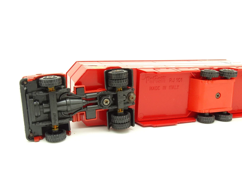 Polistil 1/55 Sb - Fiat Rimorchio Camper Portauto Scuderia Ferrari +2 F1 312 T2 - Immagine 4 di 4