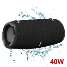 40W High Power For Bluetooth Speakers Subwoofer TWS Wireless Portable Outdoor Wa