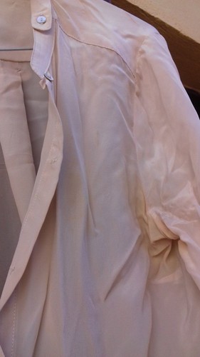 ZARA Seiden Top Shirt Bluse in beige, rot, smaragdgrün Gr. M, S - Bild 33 von 46