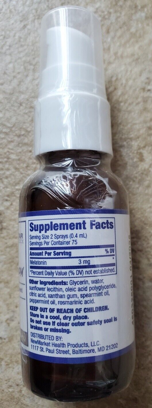 EZZZ SPRAY PM SLEEP SUPPORT NorthStar Nutritionals FAST Melatonin