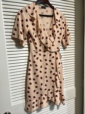 Pretty Little Thing Strawberry Mini Ruffle Dress