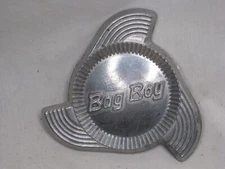 1 vintage Bag Boy wheel emblem metal ornament emblem logo part SINGLE UNIT