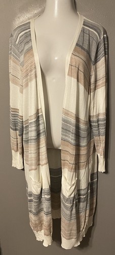 Beautiful Joseph A Woman Long Cardigan Size 3X