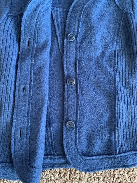 PENDLETON LADIES BLUE JACKET SMALL BUTTON CLOSURE… - image 3