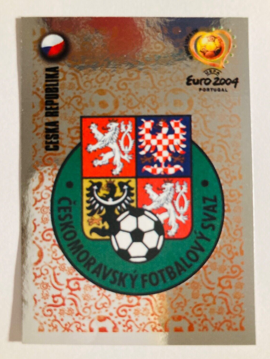 2004 Panini UEFA EURO Portugal # 273 Czech Republic Team Emblem
