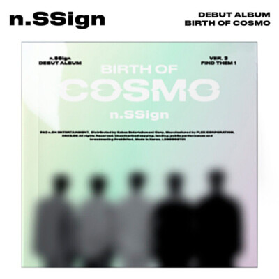 N.SSIGN [BIRTH OF COSMO] Mini Album FIND THEM Ver FIND THEM 1/CD+Book+Poster+etc