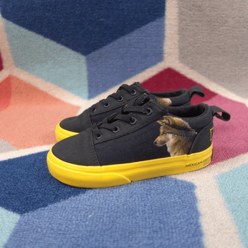 Vans Old Skool Elastic National Geographic Size 8 Toddler