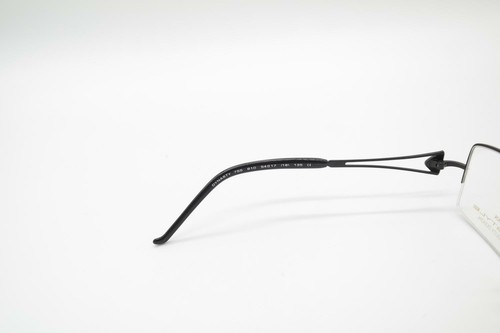 Vintage Neostyle Dynasty 755 810 Titan Black Burgundy Half Rim Glasses NOS - Picture 5 of 6