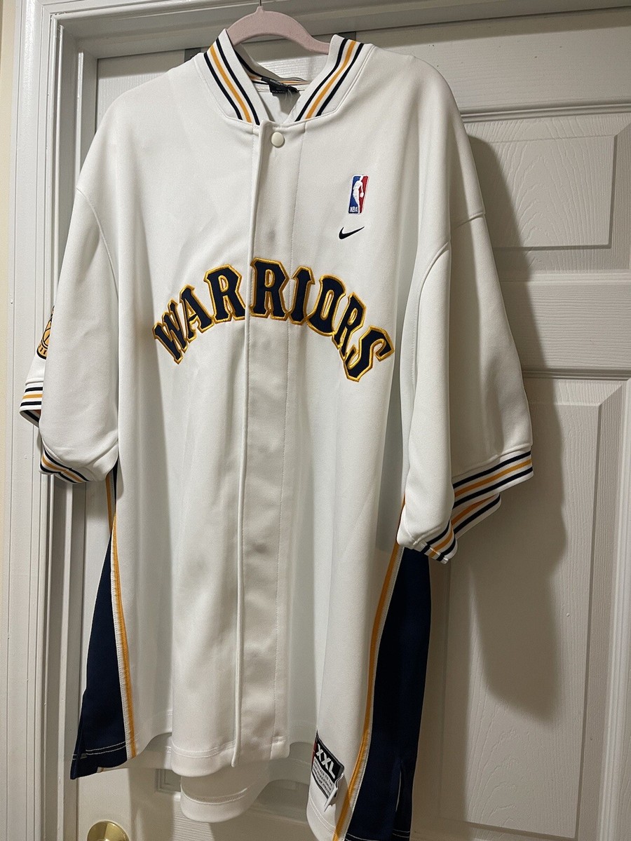 nike warriors throwback jersey