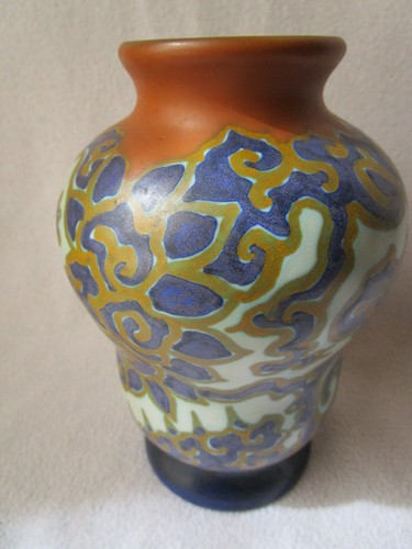 Zuid Holland Gouda Keramik Vase Art Deco Design Henri Breetvelt signiert RAR! - Picture 4 of 11
