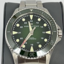 Hamilton Khaki Navy SCUBA Auto 43mm Watch with Box & Warranty Used