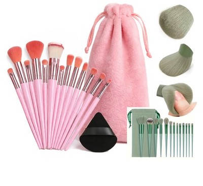 13 Teile Make up Pinsel Set Kosmetikpinsel Schminken Lidschatten Foundation Set