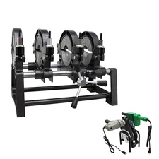 Pipe Welding Machine 4 Ring Electric Pipe Fusion Welder 2.48-6.3"(63-160mm)