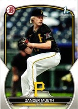 2023 Bowman Draft - Zander Mueth #BD-131 (RC)