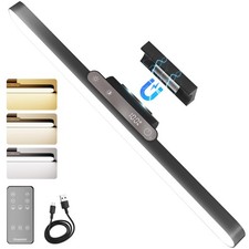 5W Rechargeable Light Bar with Remote, Magnetic Led Lights with Battery Displ...