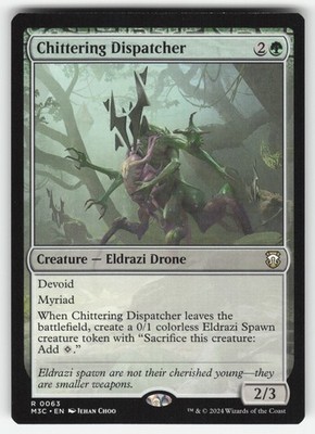 Chittering Dispatcher Commander: Modern Horizons 3 63 R NM MTG