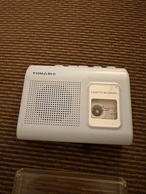 TOMASHI F-119 Portable Cassette Tape Player/Recorder W/ Built-In Speaker TESTED