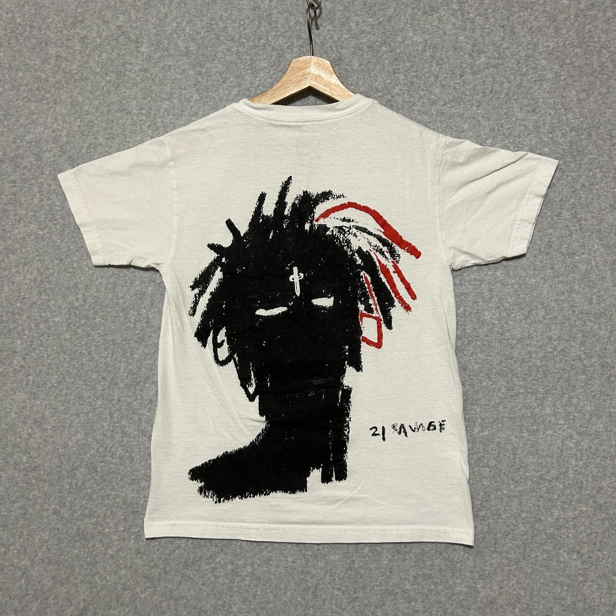 21 Savage American Dream Tour T-shirt Adult Small White Hip Hop