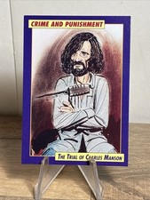 1992 Bruce Carroll Charles Manson The Trial Of Charles Prototype #1