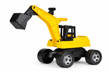 Sitzbagger 68 cm 360° drehbar Kinder Bagger Sandkasten Kindergarten robust
