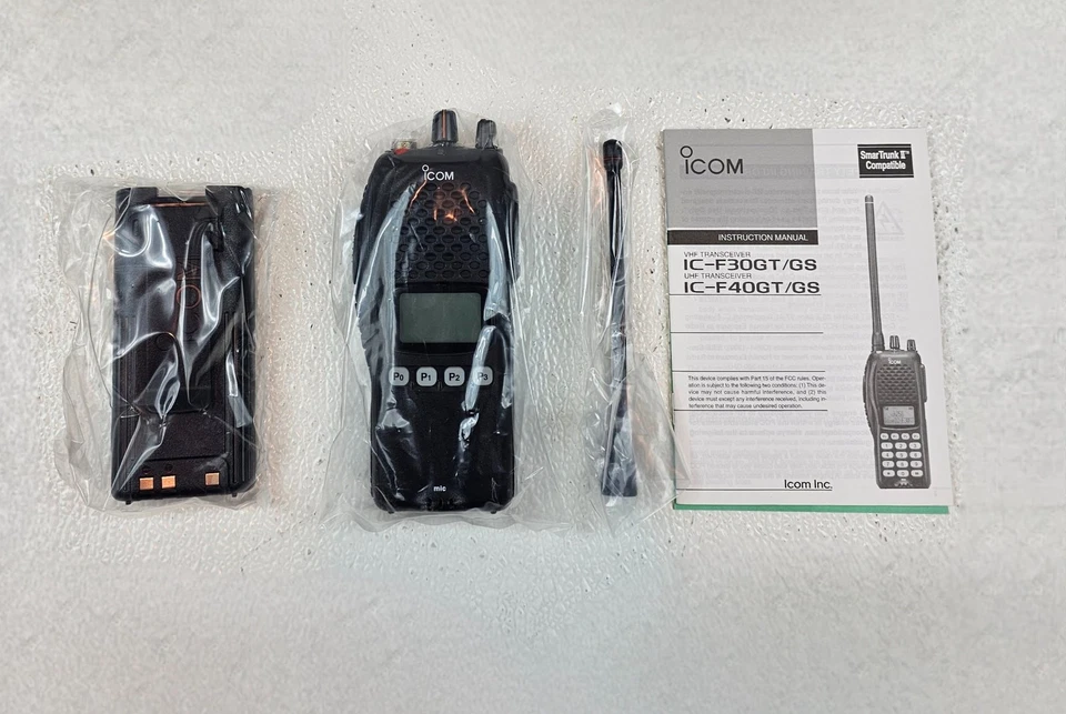 (New) Icom F40GS UHF Two-Way Radio Transceiver – 256 Channels – LCD/Keypad - Image 4 of 4