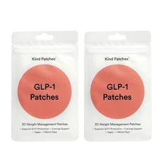 Kind Patches 2 Pack GLP-1 Patches - Weight Loss Appetite Suppressant - 60 COUNT