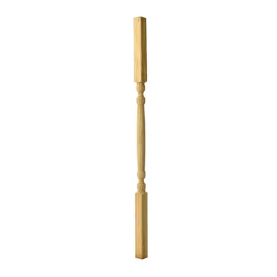 #ad 2 In. X 2 In. X 36 In. Pressure Treated Wood Square Classic Spindle 16 Pack $72.82
