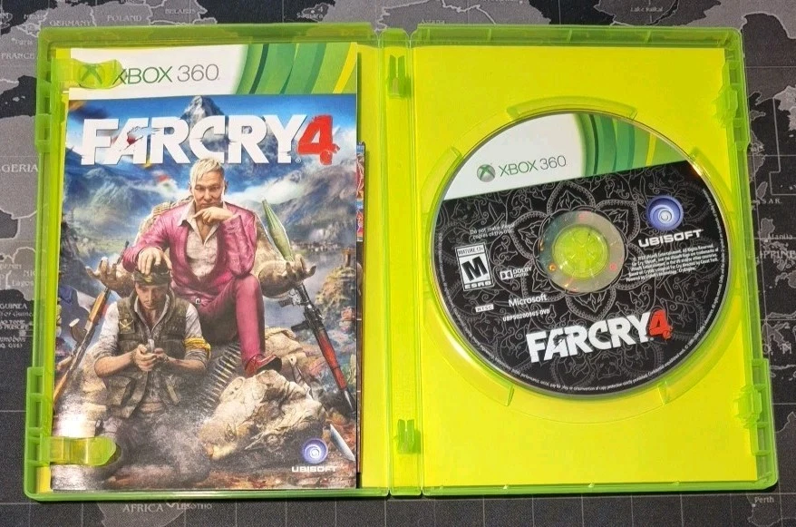 Far Cry 4 (Xbox 360, 2014) Complete – Tested & Working – Ubisoft - Image 2 of 2