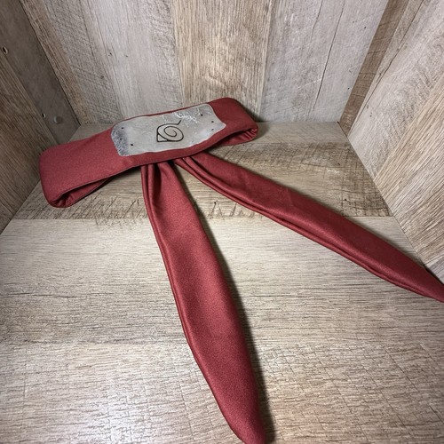Naruto Leaf Village Burgundy Ninja Headband Anime Cosplay Accessory Halloween