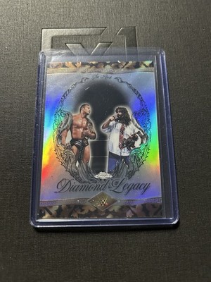 2026 Topps Chrome WWE The Rock Diamond Legacy SSP RDL-10 The Rock