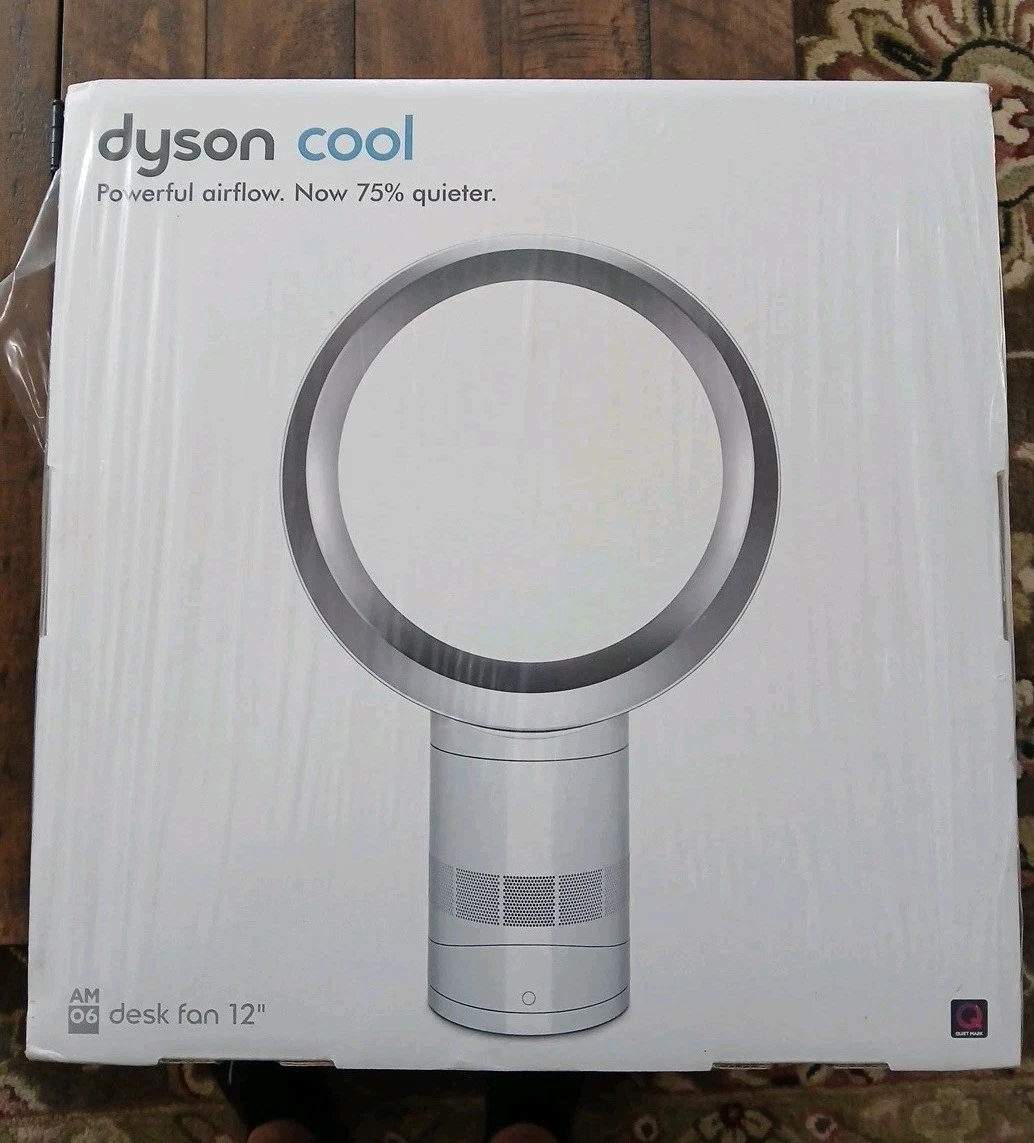 Dyson AM06 (Cooling Fan) White Table/Desk Portable Fans for sale