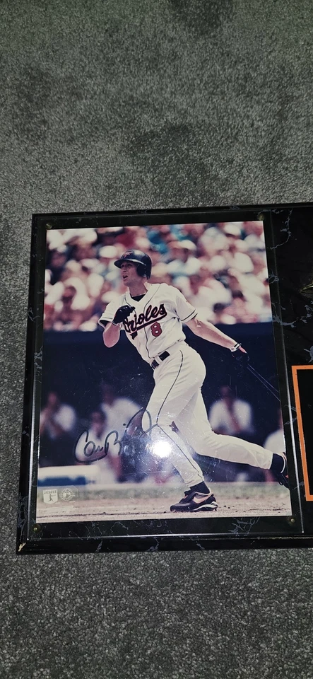 Cal Ripken Jr Autographed Picture Plaque - Image 4 of 4