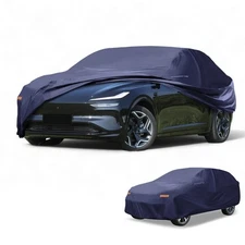 Car Cover Waterproof All Weather Navy Blue Fit for SUV Length 181" to 190"