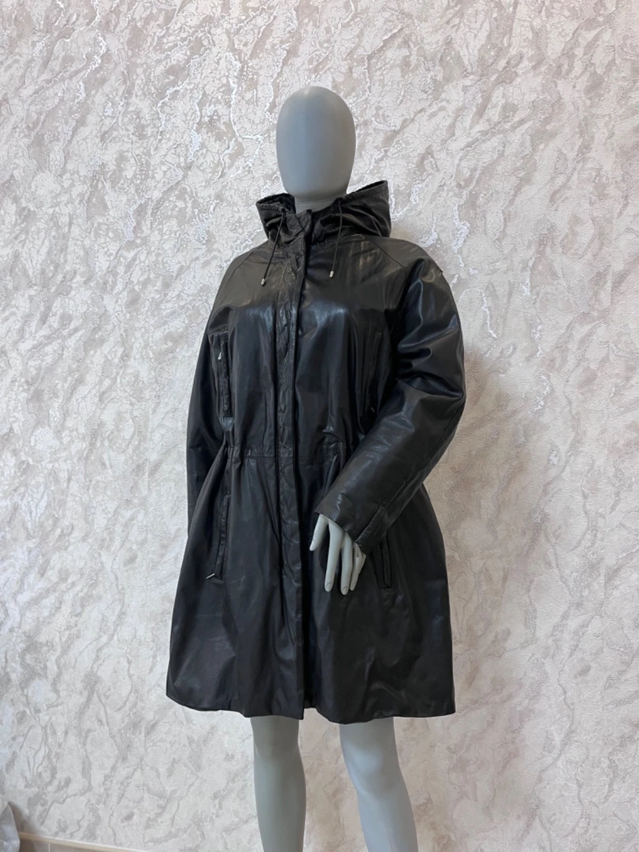 Jil Sander Leather Outer Shell Black Coats, Jackets & Vests for