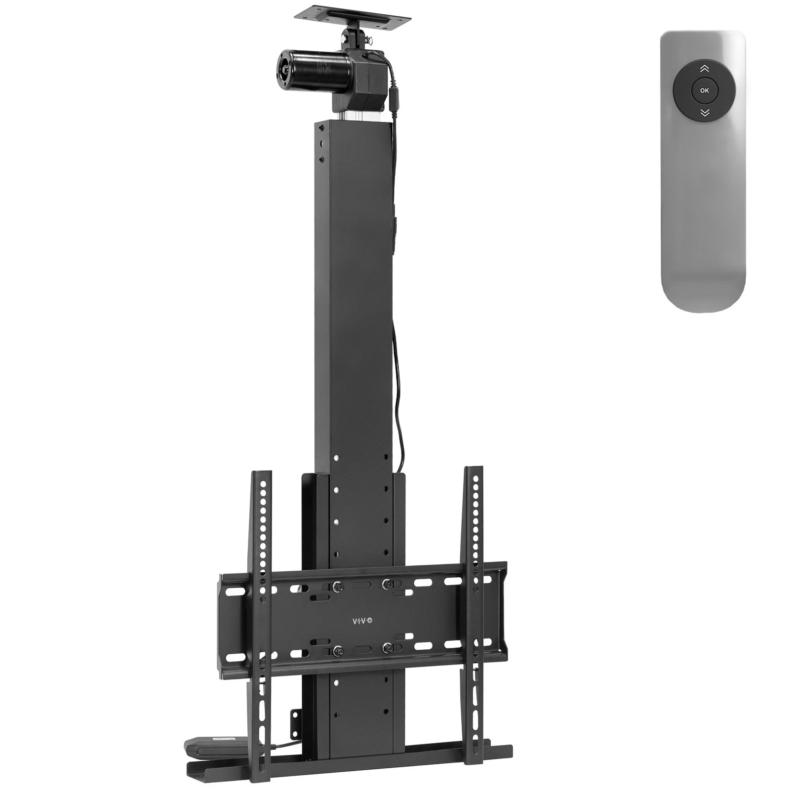 VIVO Motorized Drop Down TV Mount - Thumbnail 3